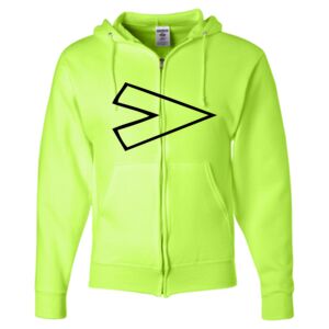 Unisex NuBlend® Full-Zip Hooded Sweatshirt Thumbnail