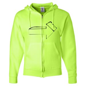 Unisex NuBlend® Full-Zip Hooded Sweatshirt Thumbnail