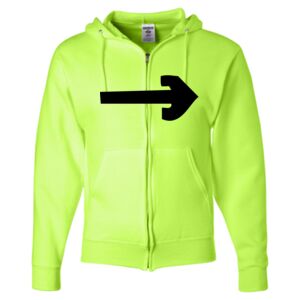 Unisex NuBlend® Full-Zip Hooded Sweatshirt Thumbnail