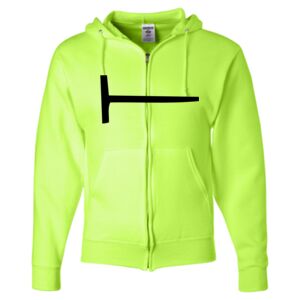 Unisex NuBlend® Full-Zip Hooded Sweatshirt Thumbnail