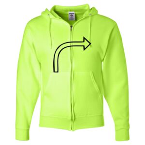 Unisex NuBlend® Full-Zip Hooded Sweatshirt Thumbnail