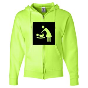 Unisex NuBlend® Full-Zip Hooded Sweatshirt Thumbnail