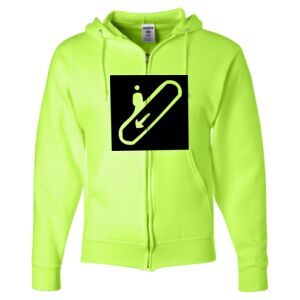 Unisex NuBlend® Full-Zip Hooded Sweatshirt Thumbnail