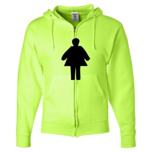 Unisex NuBlend® Full-Zip Hooded Sweatshirt Thumbnail