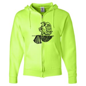 Unisex NuBlend® Full-Zip Hooded Sweatshirt Thumbnail