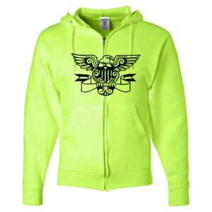 Unisex NuBlend® Full-Zip Hooded Sweatshirt Thumbnail