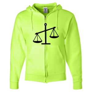 Unisex NuBlend® Full-Zip Hooded Sweatshirt Thumbnail