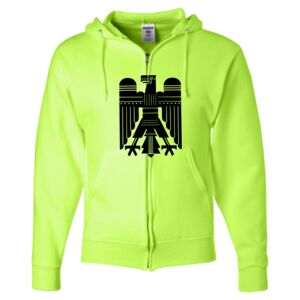 Unisex NuBlend® Full-Zip Hooded Sweatshirt Thumbnail