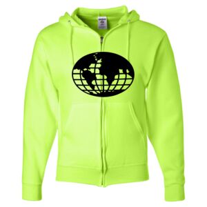 Unisex NuBlend® Full-Zip Hooded Sweatshirt Thumbnail