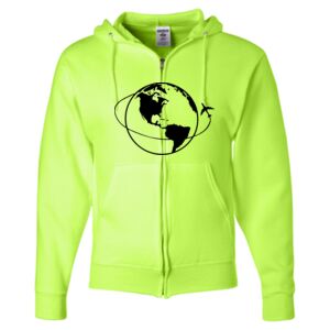 Unisex NuBlend® Full-Zip Hooded Sweatshirt Thumbnail