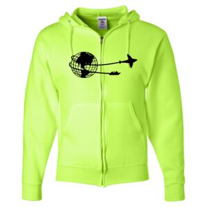 Unisex NuBlend® Full-Zip Hooded Sweatshirt Thumbnail