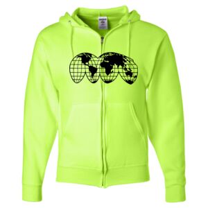 Unisex NuBlend® Full-Zip Hooded Sweatshirt Thumbnail