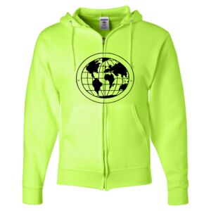Unisex NuBlend® Full-Zip Hooded Sweatshirt Thumbnail