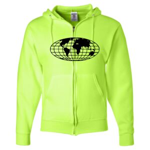 Unisex NuBlend® Full-Zip Hooded Sweatshirt Thumbnail