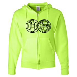 Unisex NuBlend® Full-Zip Hooded Sweatshirt Thumbnail