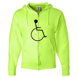 Unisex NuBlend® Full-Zip Hooded Sweatshirt Thumbnail