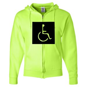 Unisex NuBlend® Full-Zip Hooded Sweatshirt Thumbnail