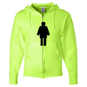 Unisex NuBlend® Full-Zip Hooded Sweatshirt Thumbnail
