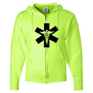 Unisex NuBlend® Full-Zip Hooded Sweatshirt Thumbnail