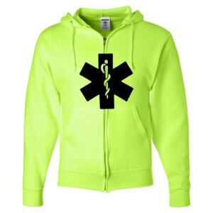 Unisex NuBlend® Full-Zip Hooded Sweatshirt Thumbnail