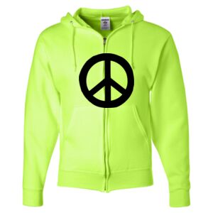 Unisex NuBlend® Full-Zip Hooded Sweatshirt Thumbnail