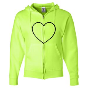 Unisex NuBlend® Full-Zip Hooded Sweatshirt Thumbnail