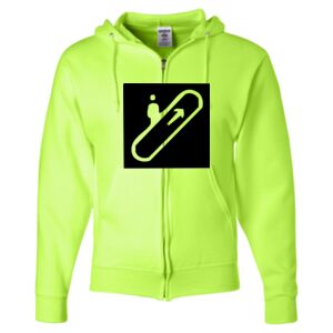 Unisex NuBlend® Full-Zip Hooded Sweatshirt Thumbnail