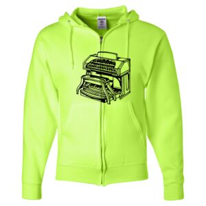 Unisex NuBlend® Full-Zip Hooded Sweatshirt Thumbnail