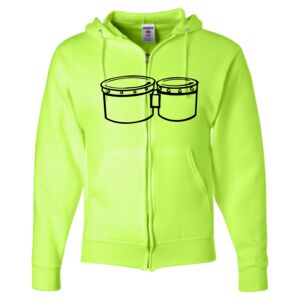 Unisex NuBlend® Full-Zip Hooded Sweatshirt Thumbnail