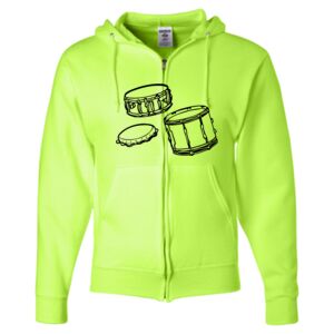 Unisex NuBlend® Full-Zip Hooded Sweatshirt Thumbnail