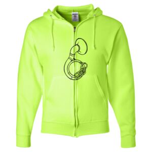 Unisex NuBlend® Full-Zip Hooded Sweatshirt Thumbnail