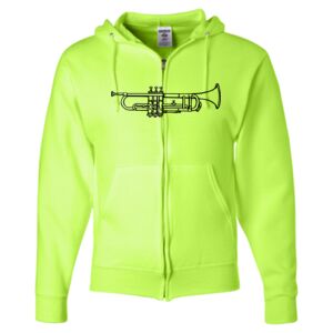 Unisex NuBlend® Full-Zip Hooded Sweatshirt Thumbnail