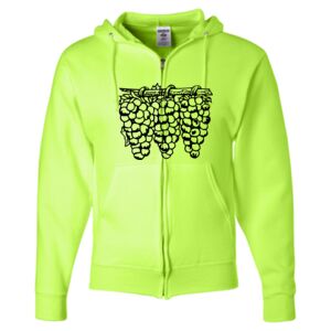Unisex NuBlend® Full-Zip Hooded Sweatshirt Thumbnail