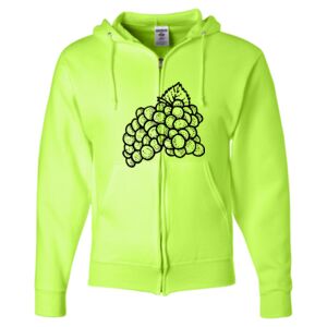 Unisex NuBlend® Full-Zip Hooded Sweatshirt Thumbnail
