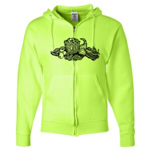 Unisex NuBlend® Full-Zip Hooded Sweatshirt Thumbnail
