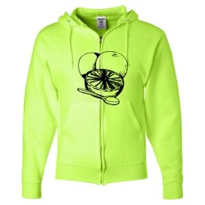Unisex NuBlend® Full-Zip Hooded Sweatshirt Thumbnail