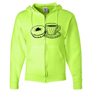 Unisex NuBlend® Full-Zip Hooded Sweatshirt Thumbnail