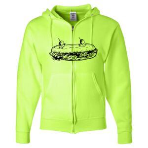 Unisex NuBlend® Full-Zip Hooded Sweatshirt Thumbnail