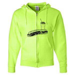 Unisex NuBlend® Full-Zip Hooded Sweatshirt Thumbnail