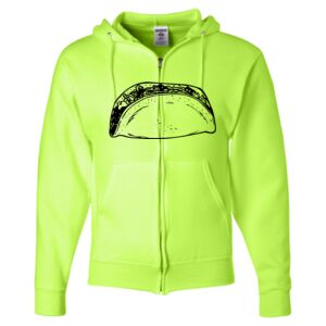 Unisex NuBlend® Full-Zip Hooded Sweatshirt Thumbnail