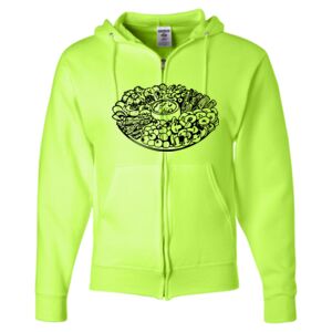 Unisex NuBlend® Full-Zip Hooded Sweatshirt Thumbnail