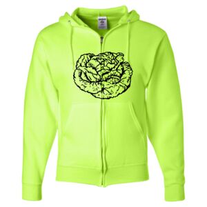 Unisex NuBlend® Full-Zip Hooded Sweatshirt Thumbnail