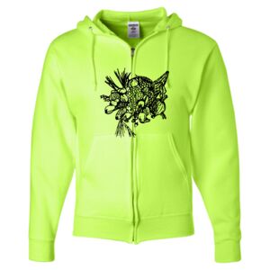 Unisex NuBlend® Full-Zip Hooded Sweatshirt Thumbnail