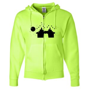 Unisex NuBlend® Full-Zip Hooded Sweatshirt Thumbnail