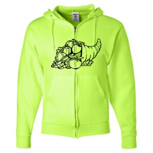 Unisex NuBlend® Full-Zip Hooded Sweatshirt Thumbnail