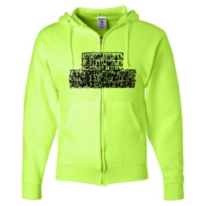 Unisex NuBlend® Full-Zip Hooded Sweatshirt Thumbnail