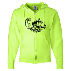 Unisex NuBlend® Full-Zip Hooded Sweatshirt Thumbnail