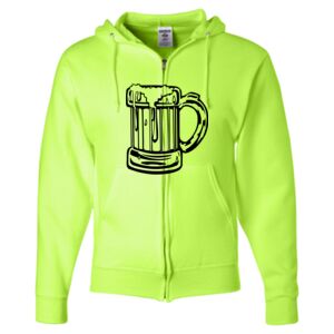 Unisex NuBlend® Full-Zip Hooded Sweatshirt Thumbnail