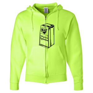 Unisex NuBlend® Full-Zip Hooded Sweatshirt Thumbnail
