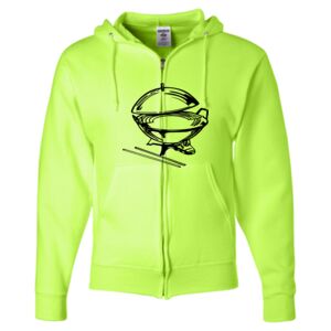 Unisex NuBlend® Full-Zip Hooded Sweatshirt Thumbnail